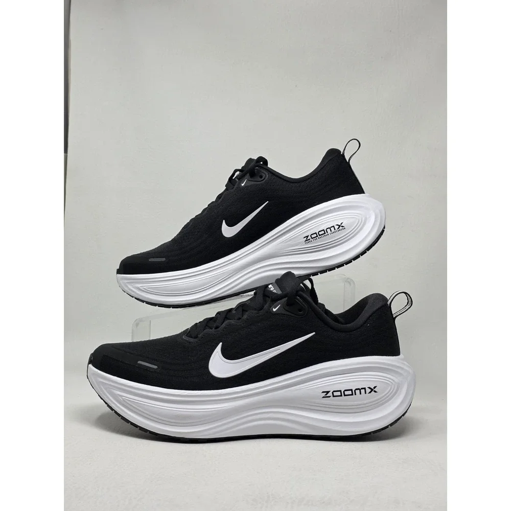 Nike Vomero Plus Mens Road Running Shoe Black  White HV8150-002 Size 8 New